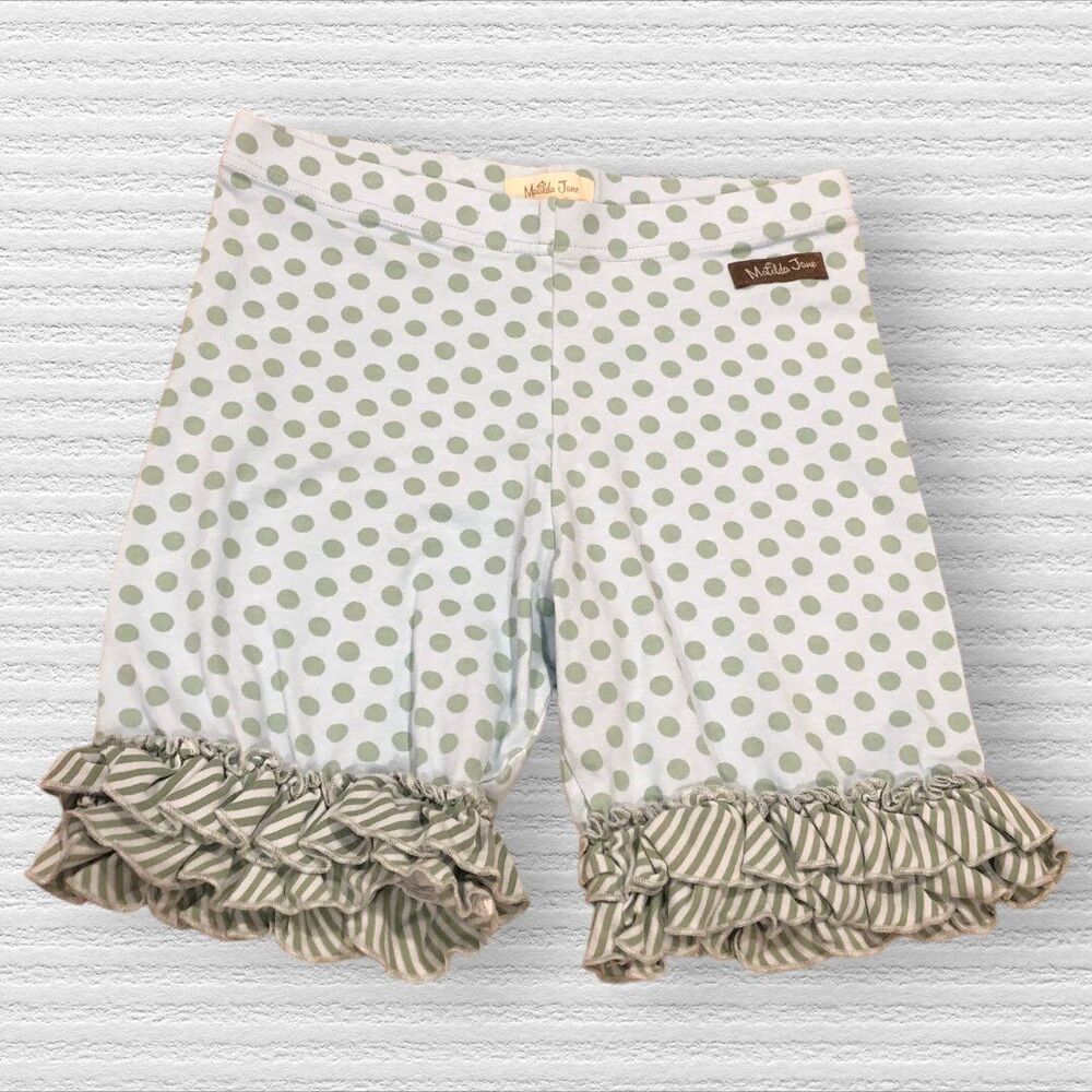 Matilda Jane 12 Shorties Blue Polka Dot